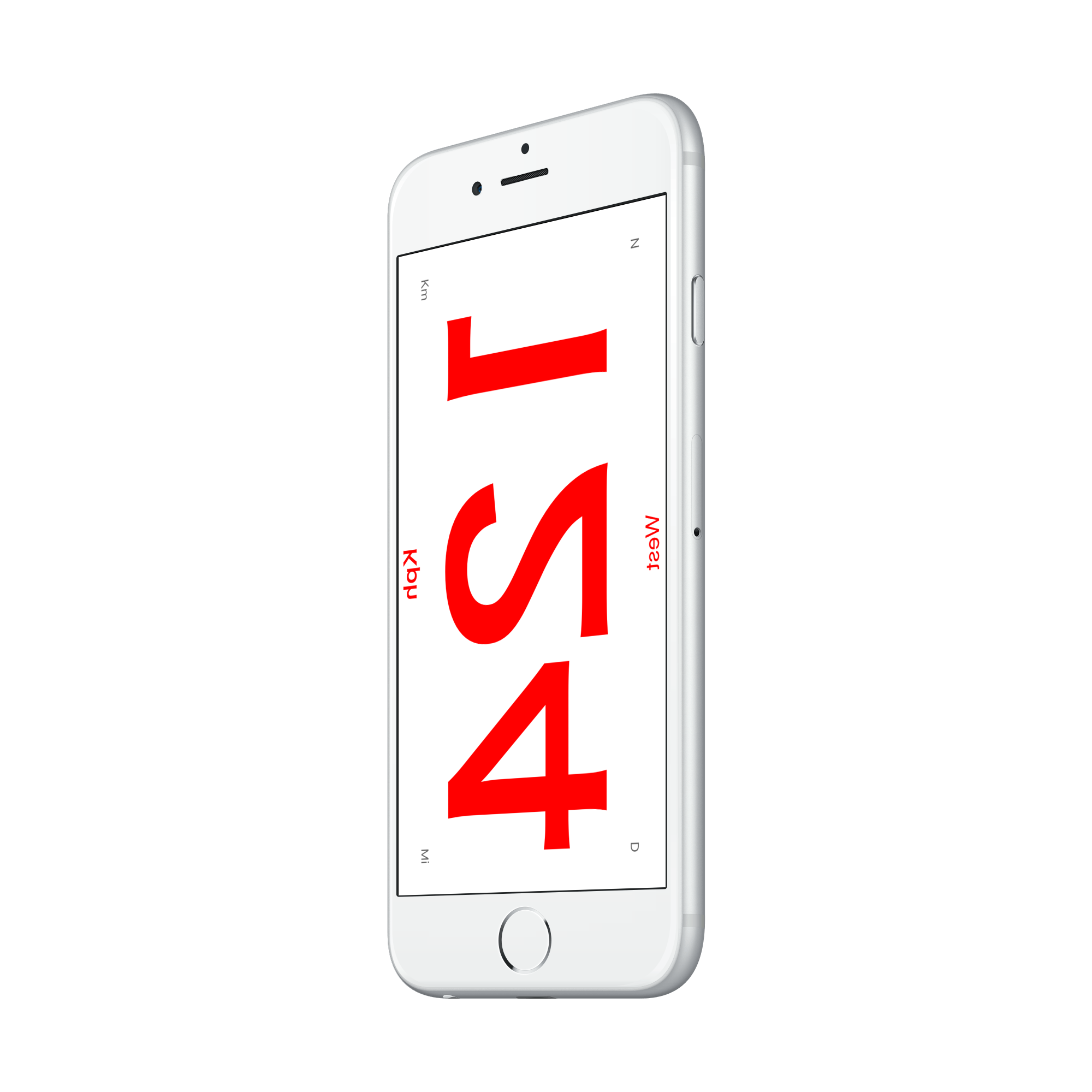 Over-speed Warning - 124 KPH West