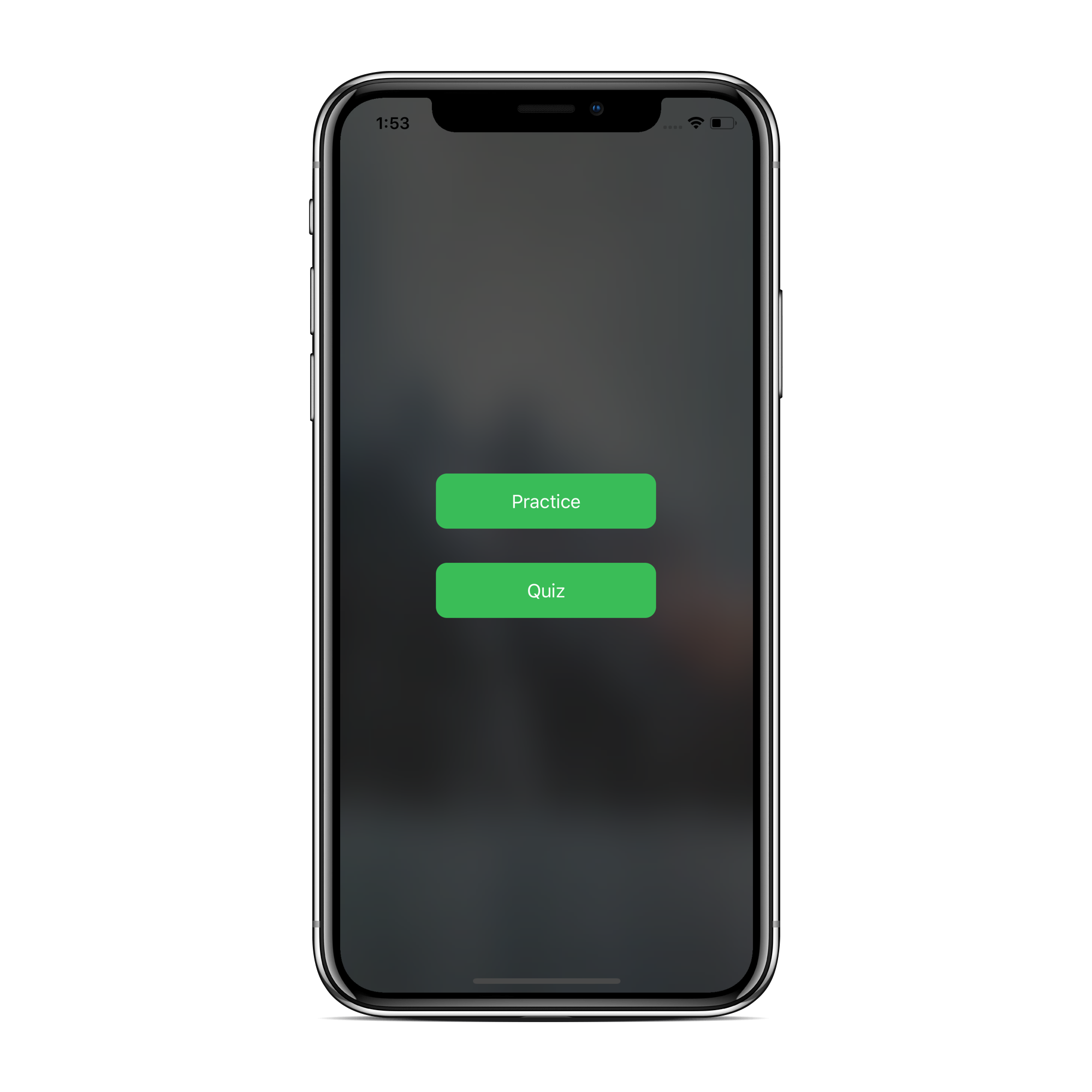 Menu, Mode Selection